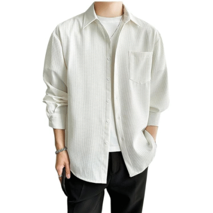 Men's Popocorn Regular Fit Casual Shirt