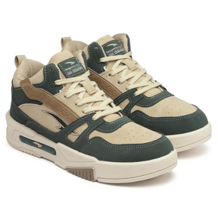 Sneaker Shoes with Synthetic Upper Lightweight Comfortable Mid Top Sneaker Shoes for Men's & Boy's