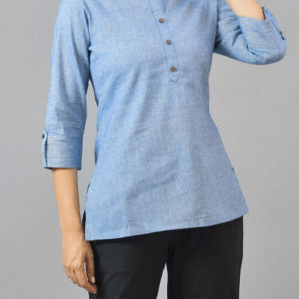 Denim Solid Cotton Women
