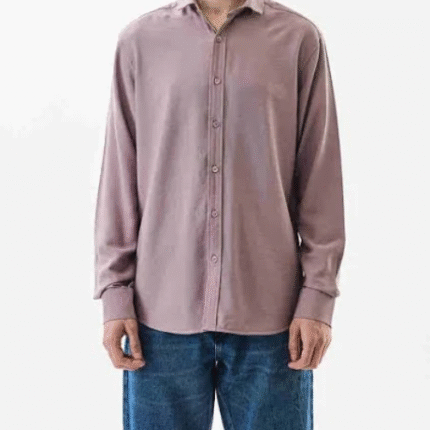 Men's Slim Fit Plain Shirt